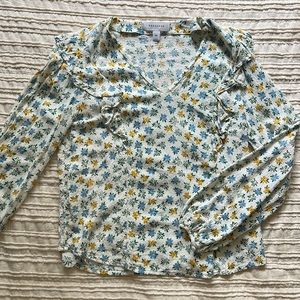 Popsugar Floral Blouse